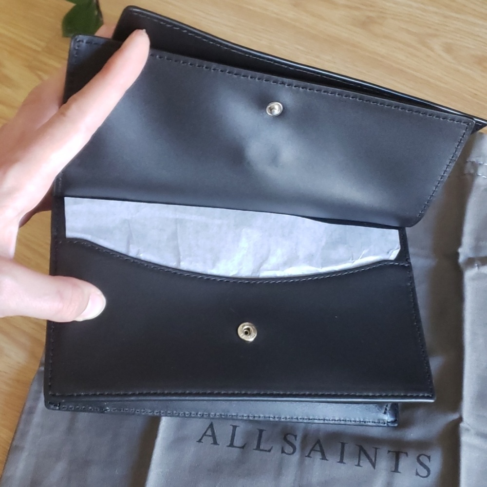All Saints Sid multi crossbody shiny black… - Picture 4 of 6